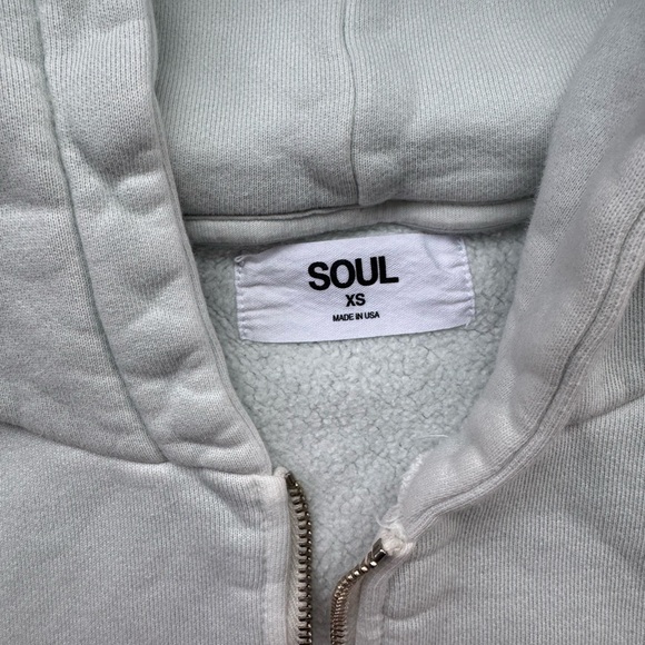 SoulCycle / Light Teal South Beach Sweatshirt - Picture 5 of 6